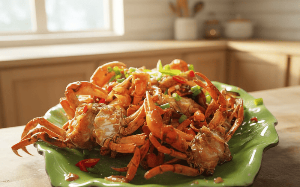 Ba khía rang me Cần Thơ